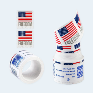2023 U.S. Flag Forever Stamps: Self-Adhesive Roll for First-Class Mail - Image 3