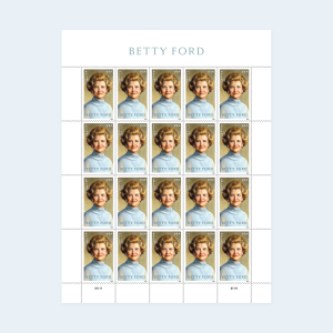 2024 Betty Ford Forever Stamps: Self-Adhesive Sheet for First-Class Mail