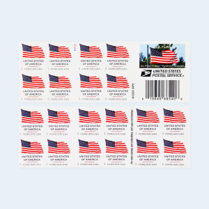 2025 U.S. Flag Forever Stamps: Self-Adhesive Booklet for First-Class Mail