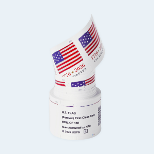 2026 U.S. Flag Forever Stamps: Self-Adhesive Roll for First-Class Mail - Image 2