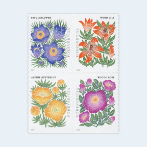 2022 Mountain Flora Forever Stamps: Self-Adhesive Booklets for First-Class Mail - Image 3