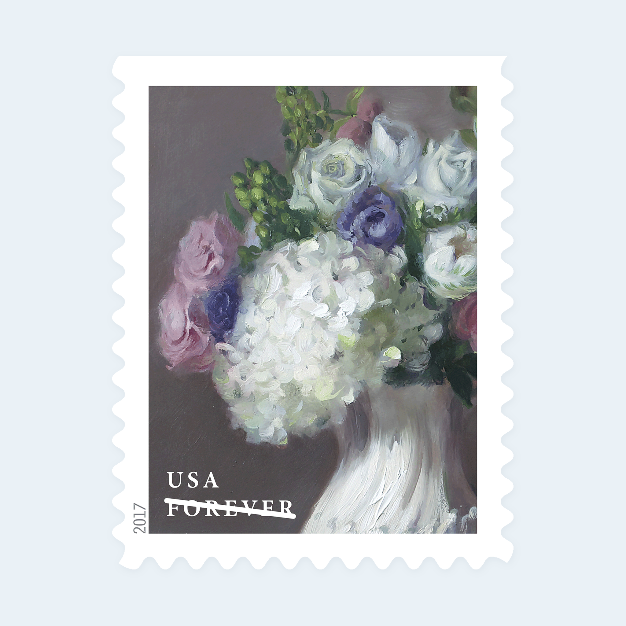 2017 Flowers from the Garden Forever Stamps: Self-Adhesive Booklets for First-Class Mail - Image 2