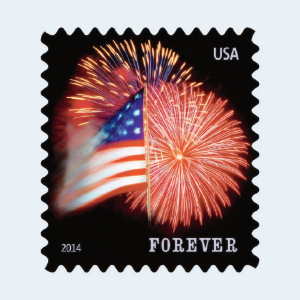 2014 The Star-Spangled Banner Forever Stamps: Self-Adhesive Booklet for First-Class Mail - Image 2