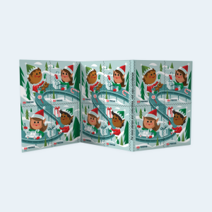 2022 Holiday Elves Forever Stamps: Self-Adhesive Booklet for First-Class Mail