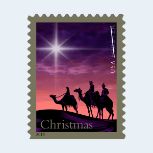 2014 Christmas Magi Forever Stamps: Self-Adhesive Booklet for First-Class Mail - Image 3