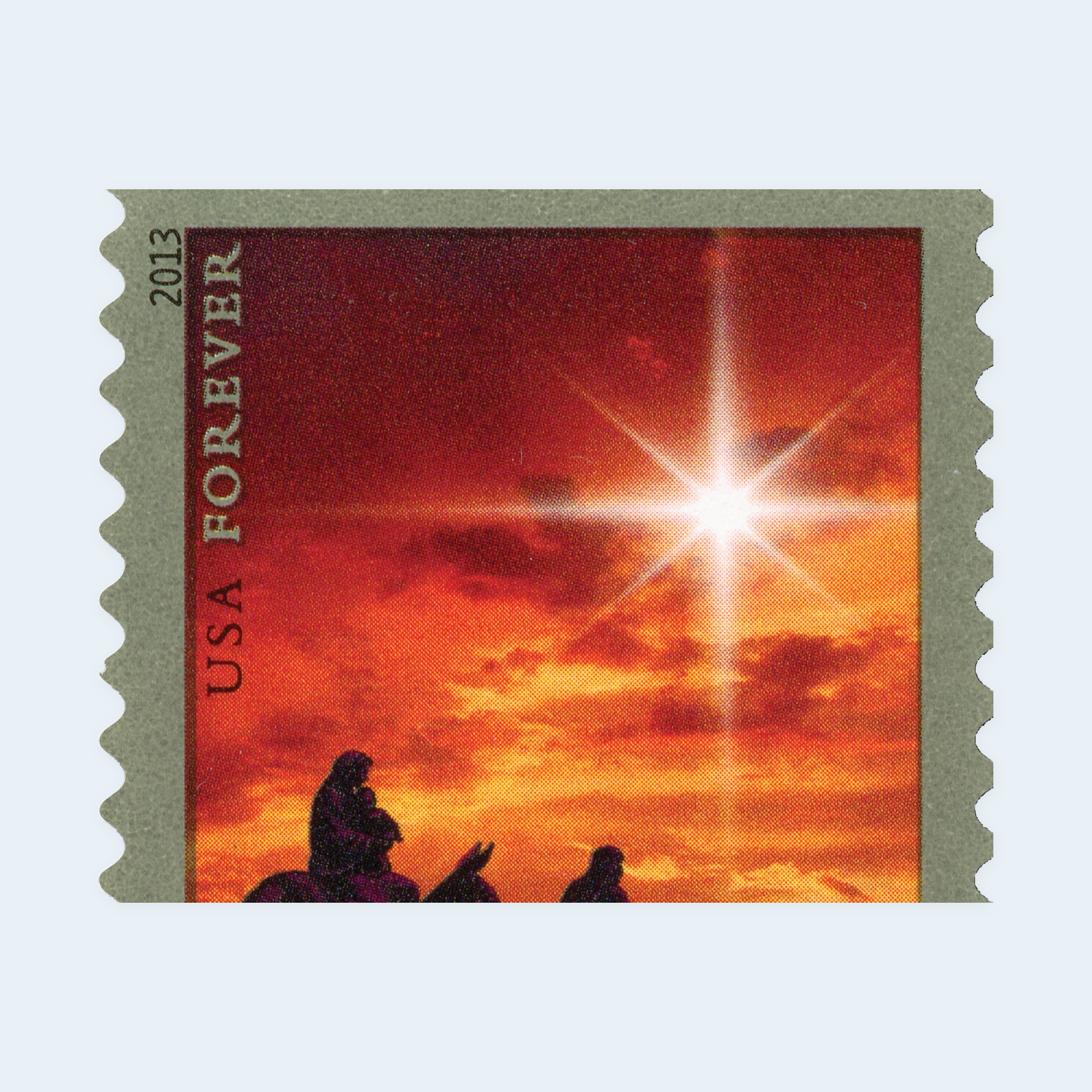 2013 Holy Family Forever Stamps: Self-Adhesive Sheet for First-Class Mail - Image 3