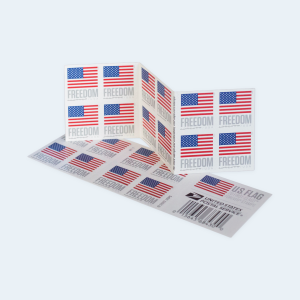 2023 U.S. Flag Forever Stamps: Self-Adhesive Booklet for First-Class Mail