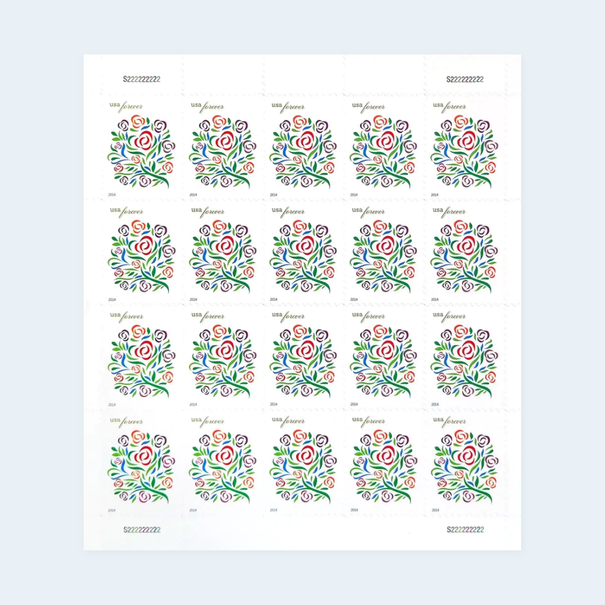 2014 Where Dreams Blossom Forever Stamps: Self-Adhesive Sheets for First-Class Mail